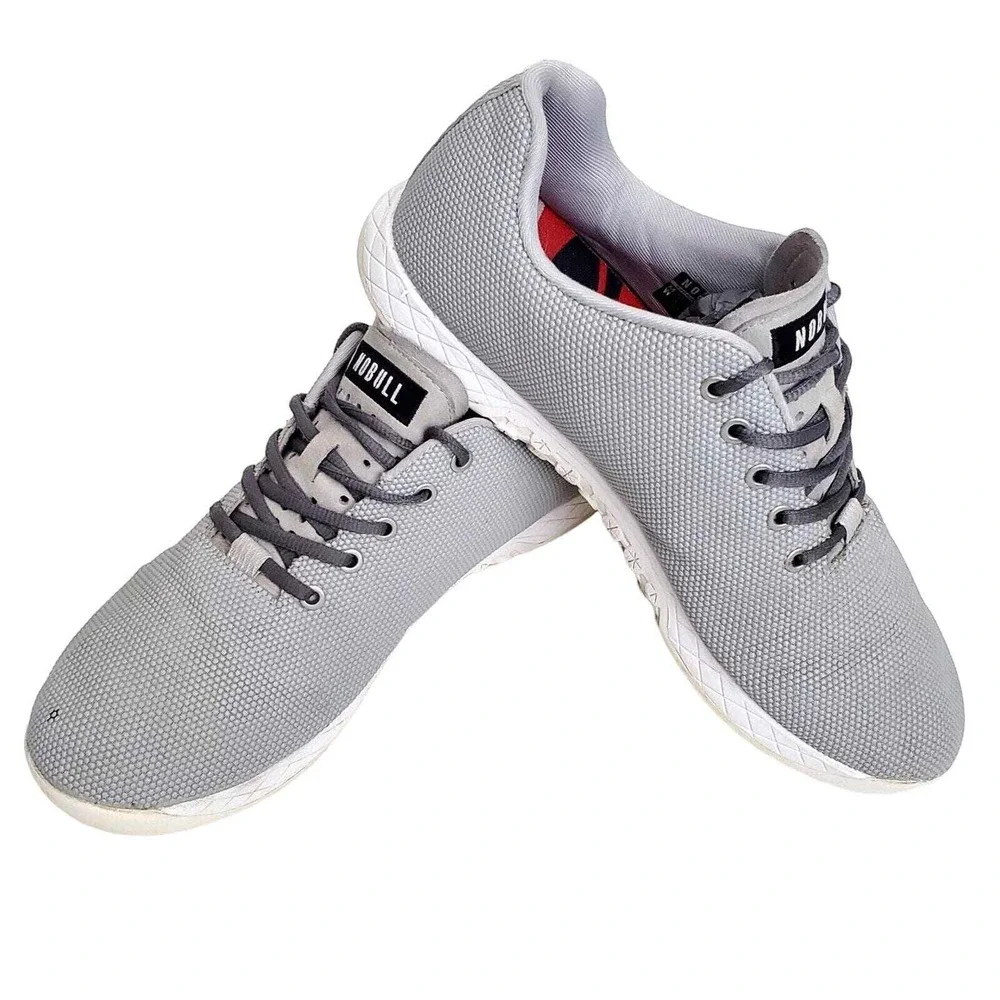 Nobull Mens 12.5‎ Gray SuperFabric Trainers CrossFit Gym Workout Athletic Shoes